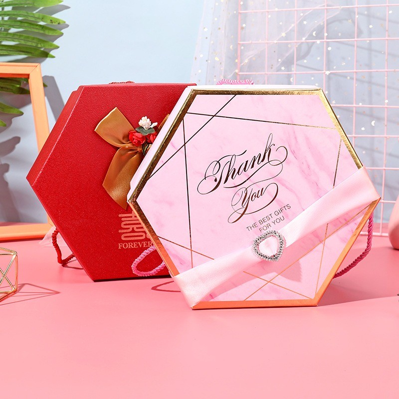 Hexagonal Paper Gift Boxes