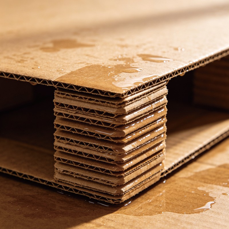 Water Resistant Corrugated Pallet